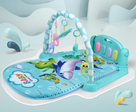 Baby Play Gym with Piano & Soft Lighting