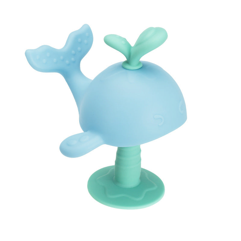 Whale Silicone Teether