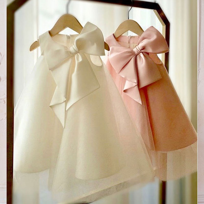 Baby Girl Big-Bow Dress