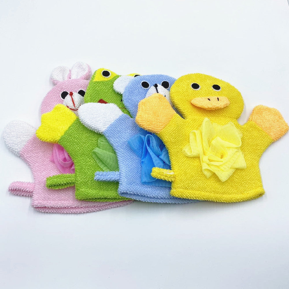 Kids' Soft Bath Gloves (Pair)