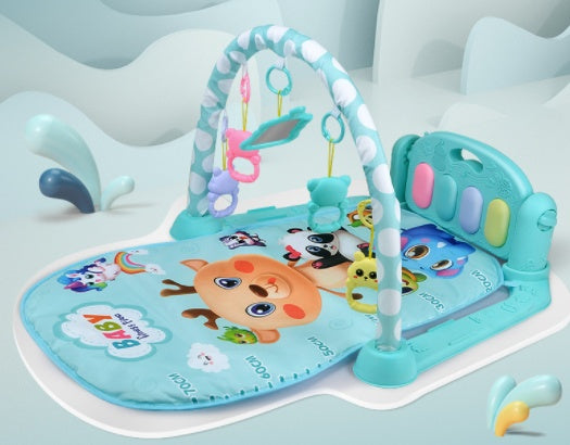 Baby Play Gym with Piano & Soft Lighting