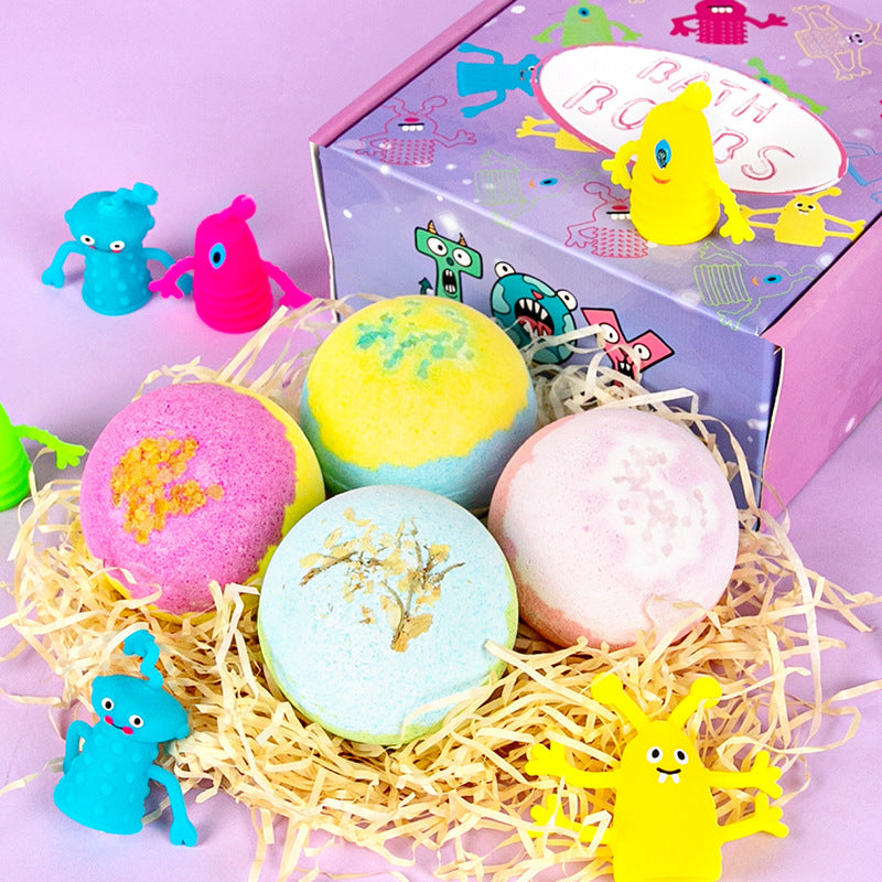 Kids' Bath Salt with Loofah