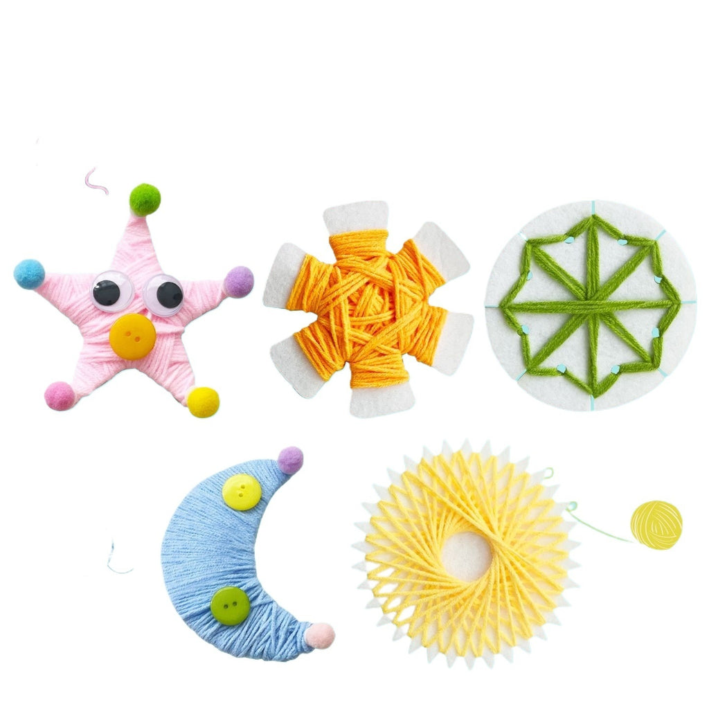 Kids' Yarn-Wrapping Craft Kit