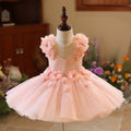 Girls' Pink High-End Princess Dress