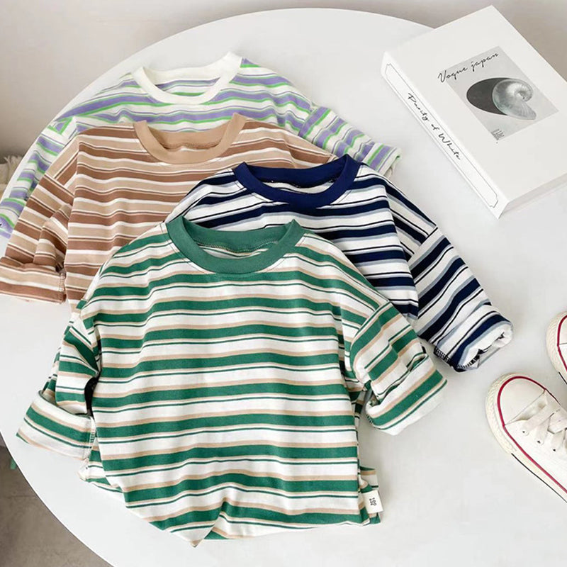 Kids' Vintage Striped Tee