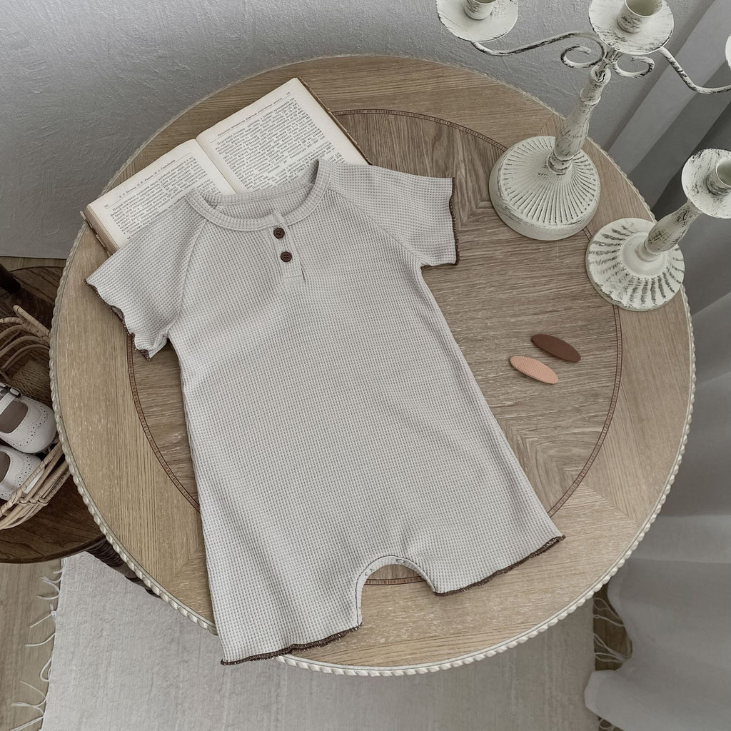 Baby Short-Sleeve Going-Out Romper