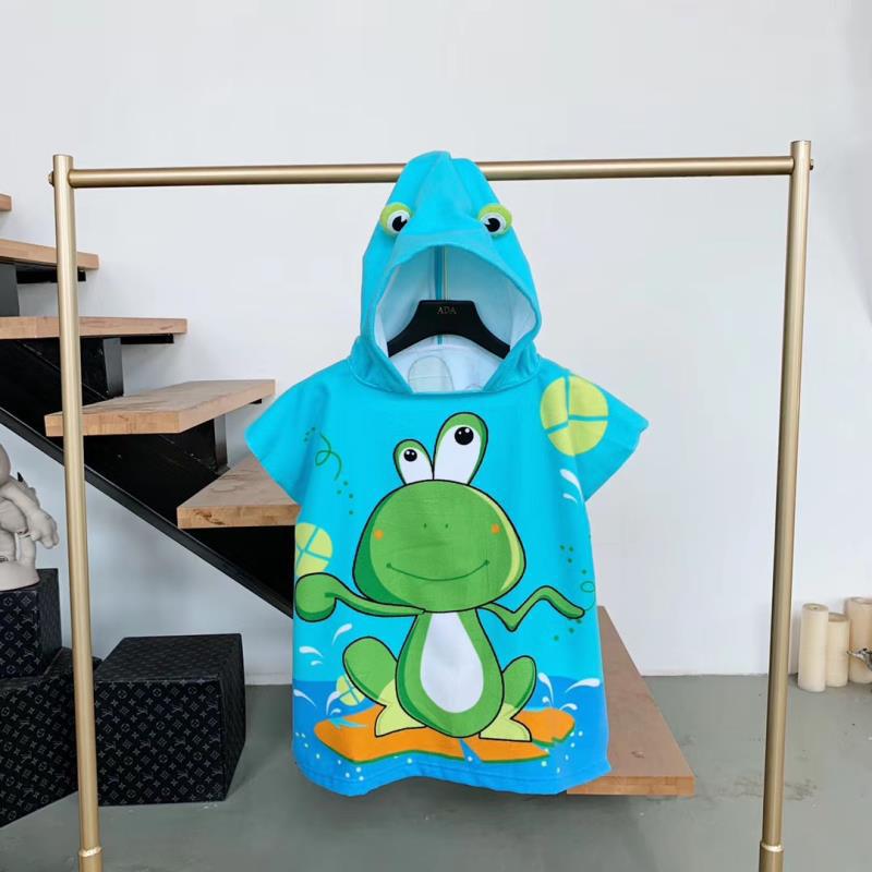 Kids' Hooded Bath Towel Cape