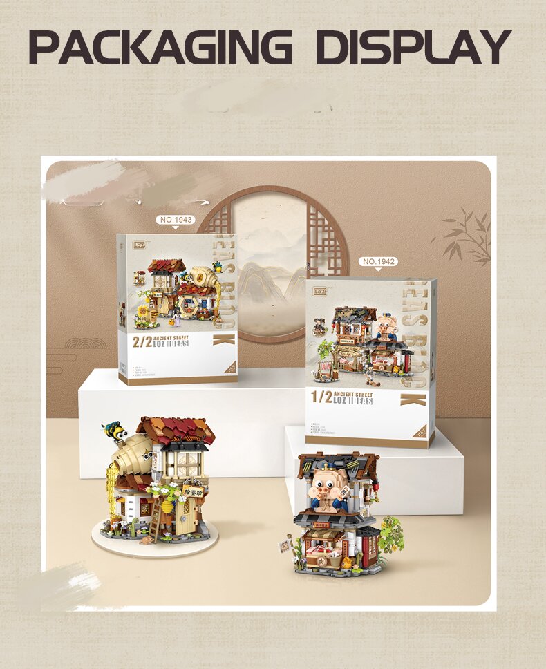 Chinese Street-View Building Set