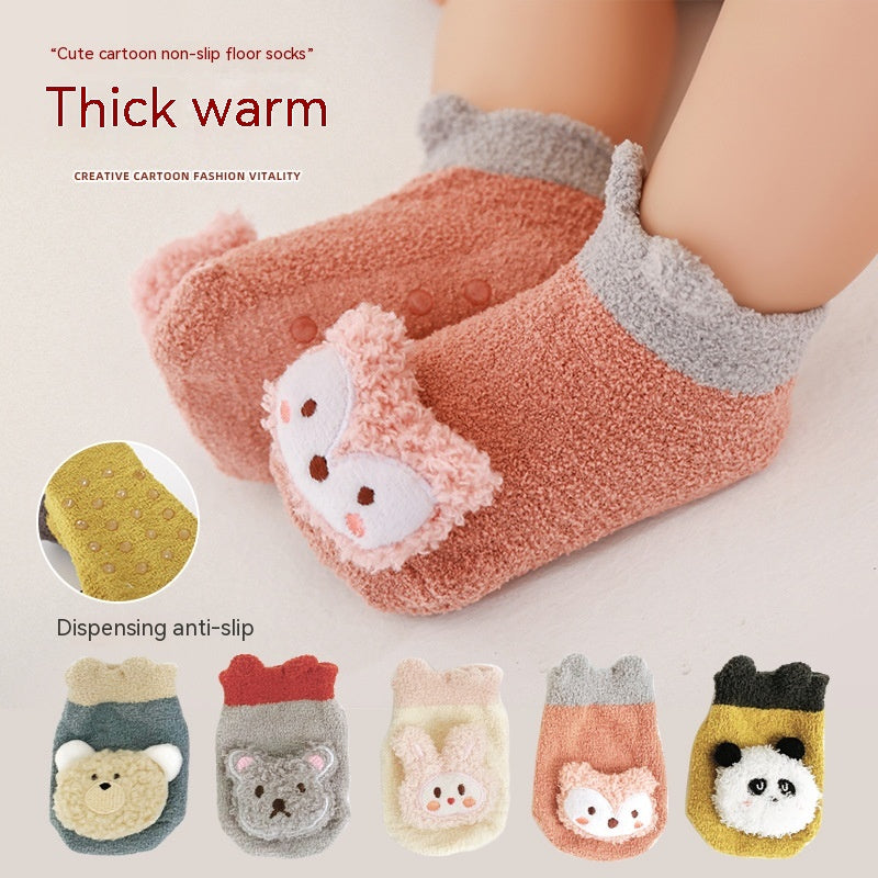 Baby Warm Cartoon Socks