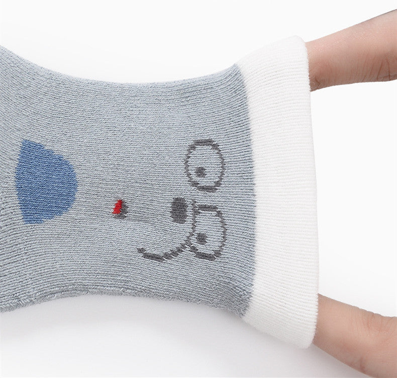 Newborn Thickened Boneless Socks