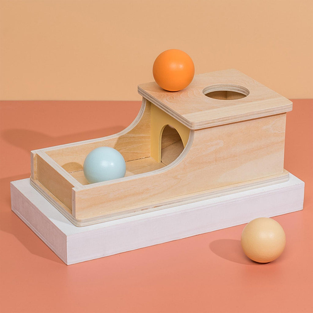 Wooden Target Box Toss Game