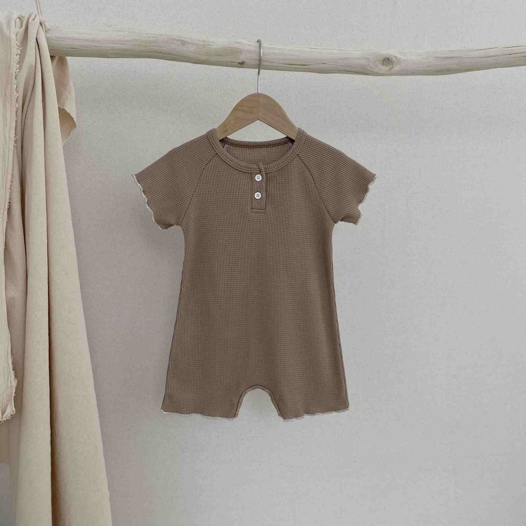 Baby Short-Sleeve Going-Out Romper
