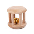 Wooden Bell Hand Rattle