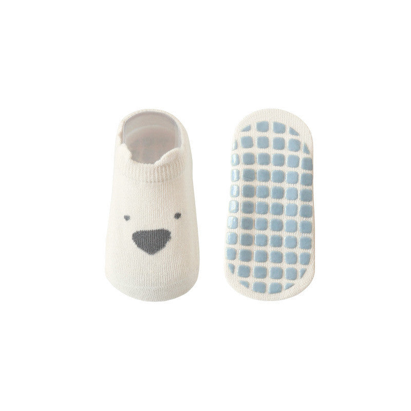 Baby Thin Combed-Cotton Boat Socks