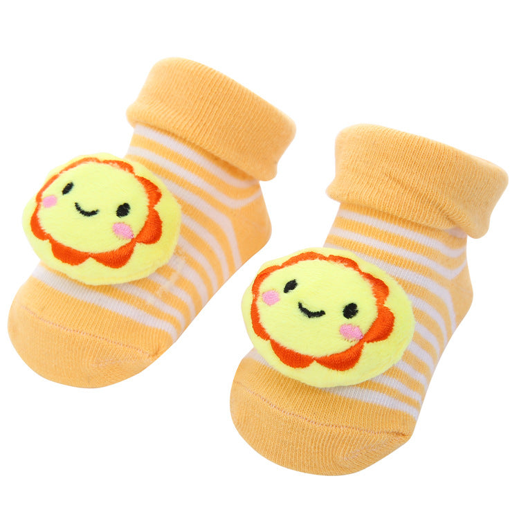 Baby 3D Cartoon Anti-Skid Socks