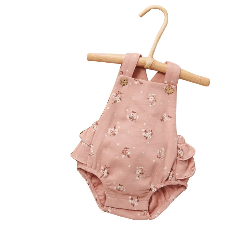Baby Girl Ruffle Sling Bodysuit