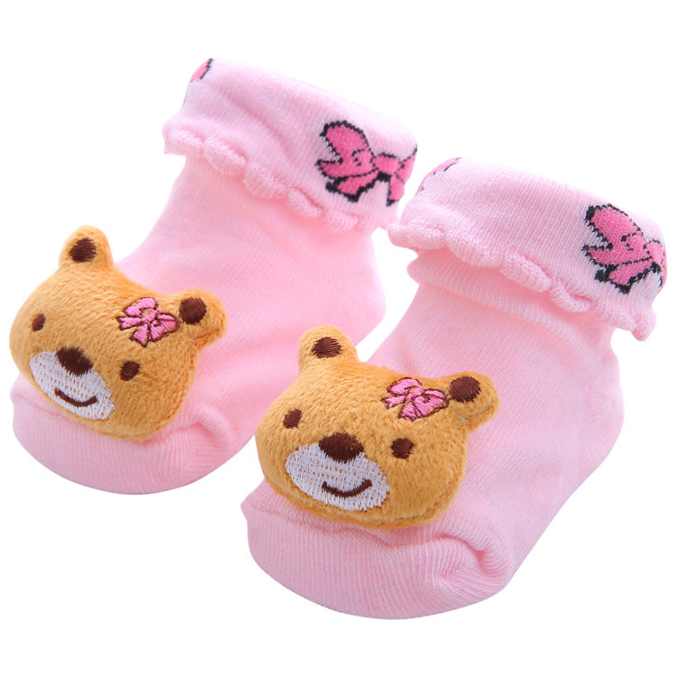 Baby 3D Cartoon Anti-Skid Socks