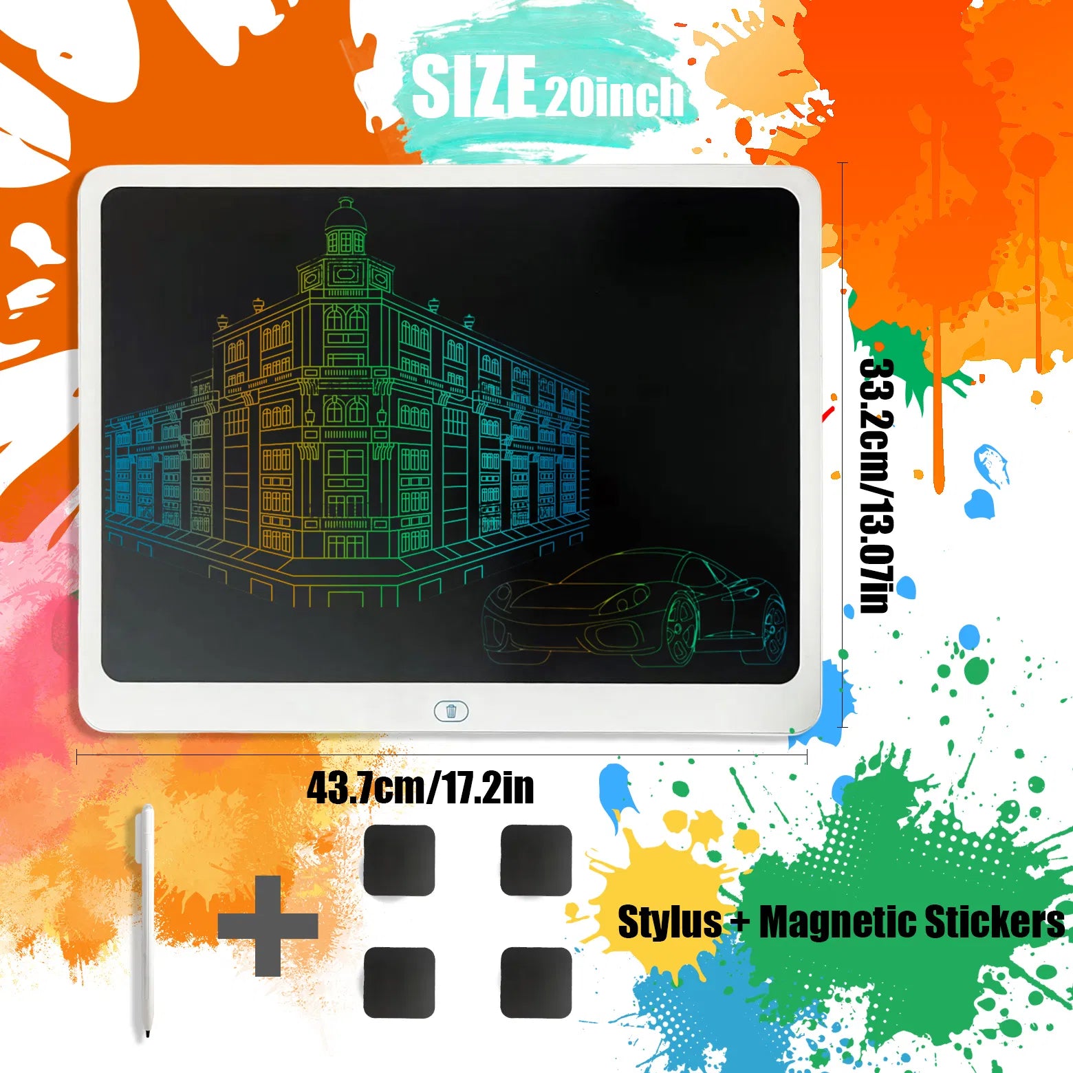 20-Inch Toddler Doodle Tablet