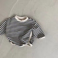 Baby Girl Striped Long-Sleeve Sweater