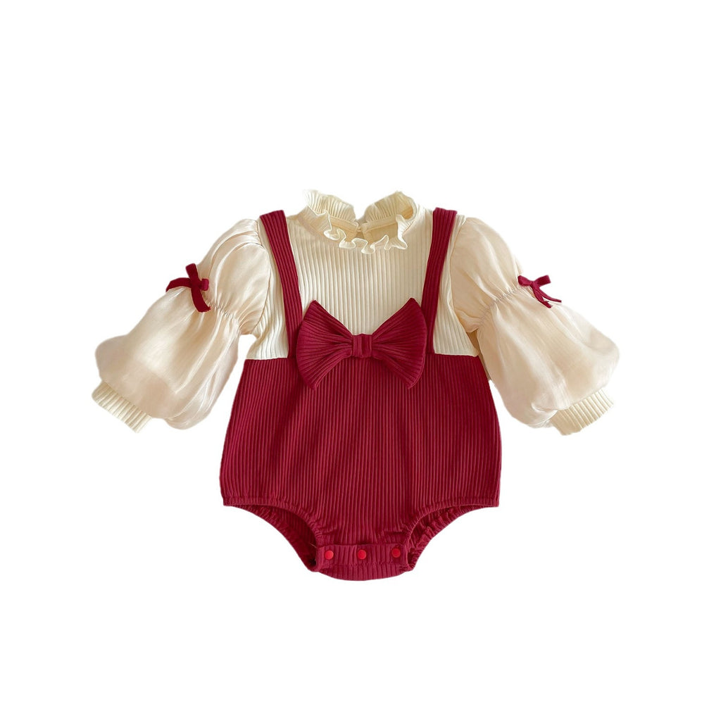 Baby Pure Cotton Long-Sleeve Romper