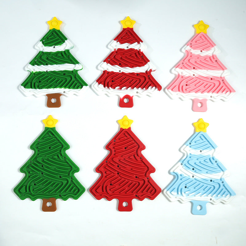 Christmas Tree Pop Fidget Plate