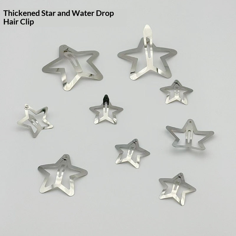 Star-Shape Hair Clips for Kids