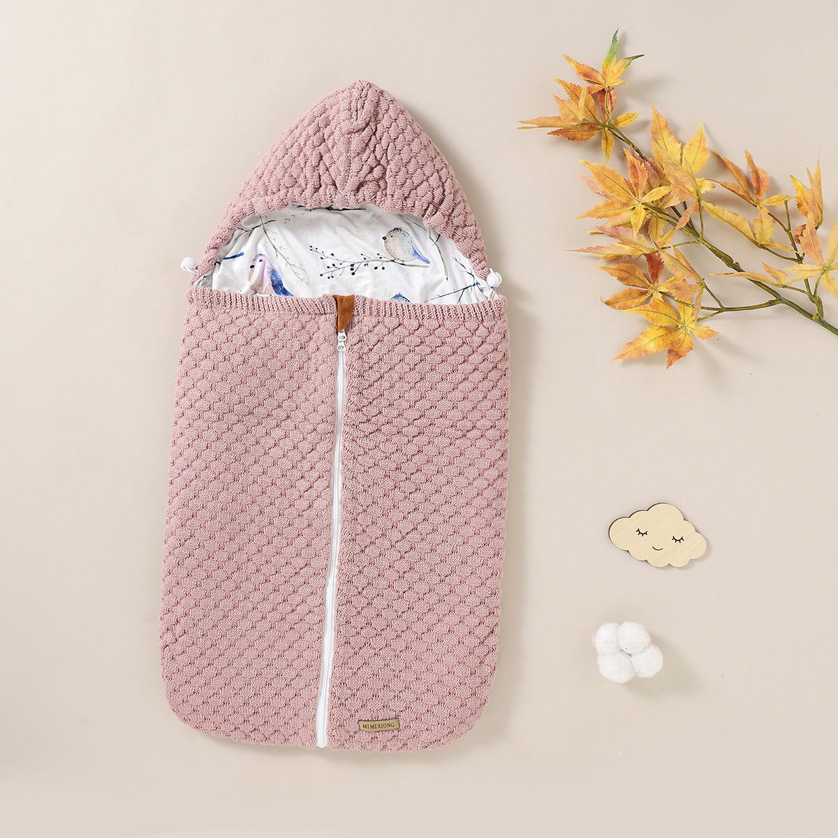Newborn Cocoon Swaddle Sleeping Bag