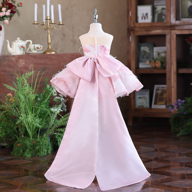Girls' Strapless Princess Dress