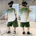 Boys' Letter-Print Short-Sleeve Tee