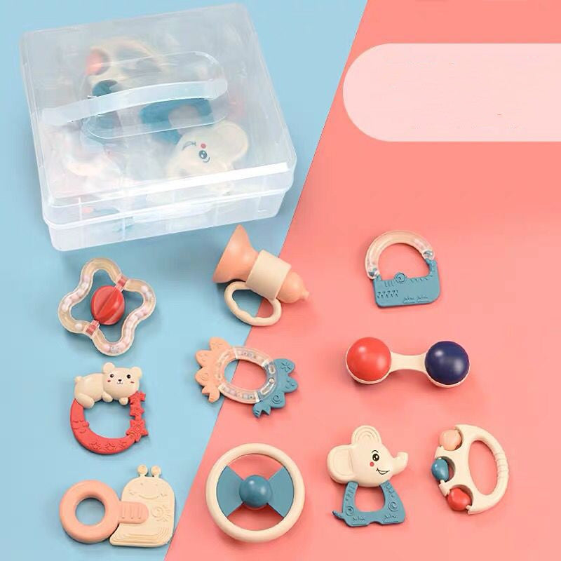 Baby Rattle Educational Gift Set