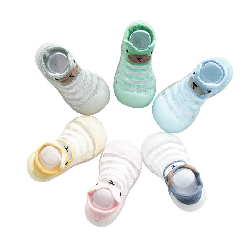 Baby Striped Cotton Socks