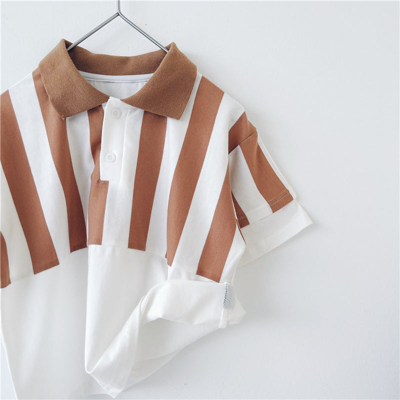Boys' Striped Short-Sleeve Tee