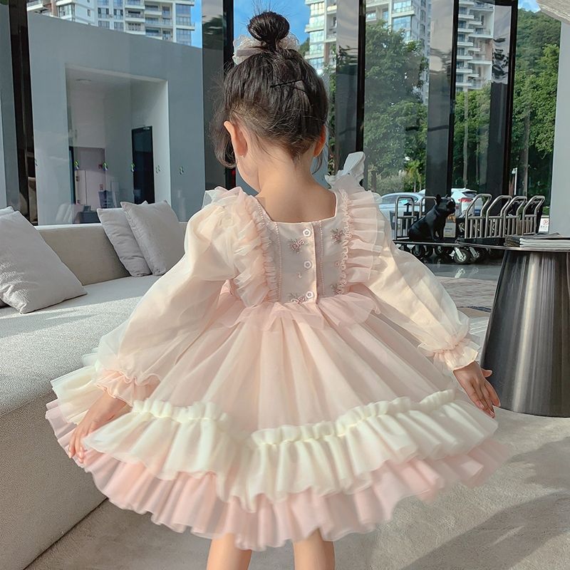 Big Girls' Chiffon Flower Girl Dress