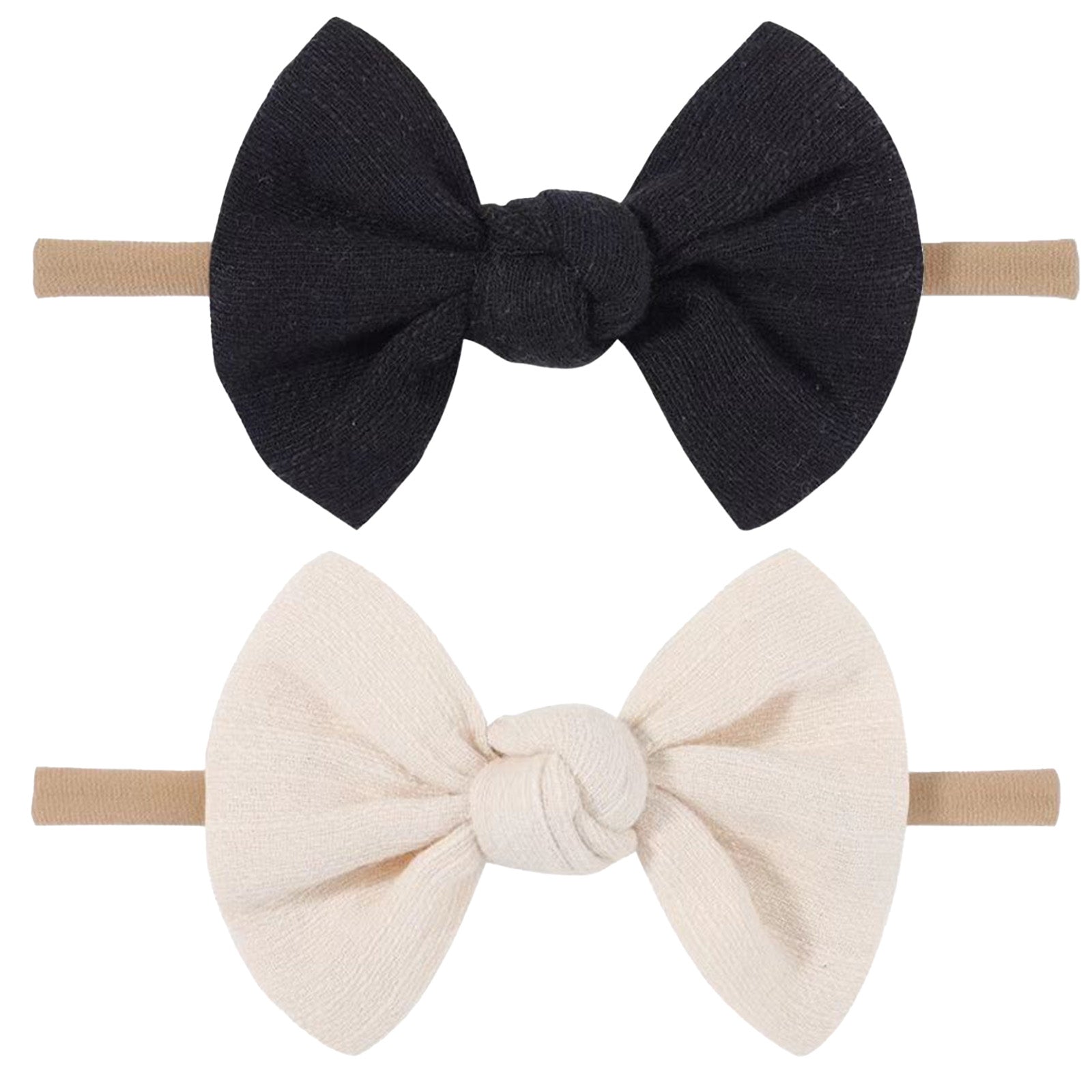 Baby Girl Nylon Bow Headbands