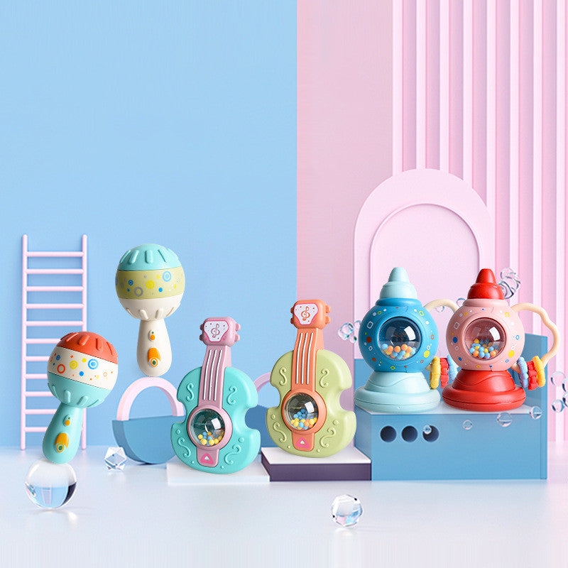Newborn Rattle & Teether Set