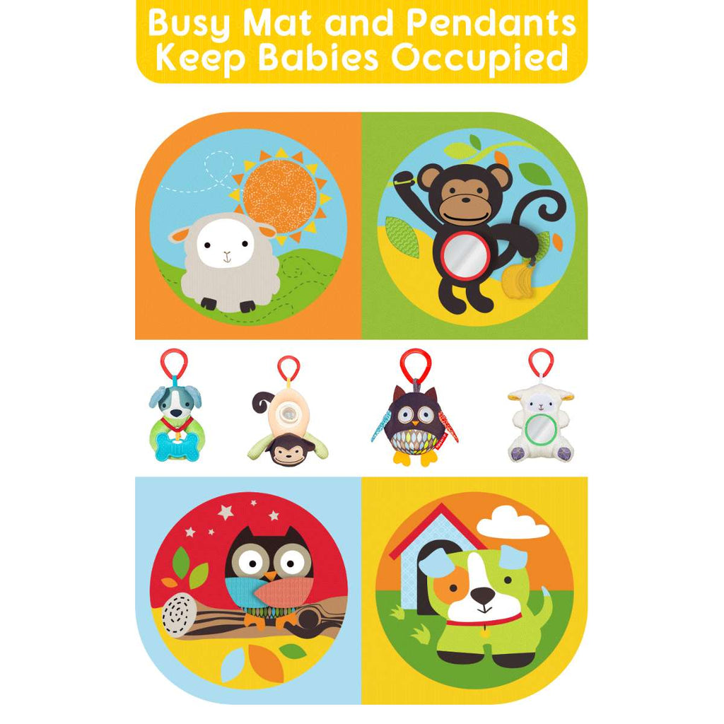 Zoo-Theme Baby Play Gym