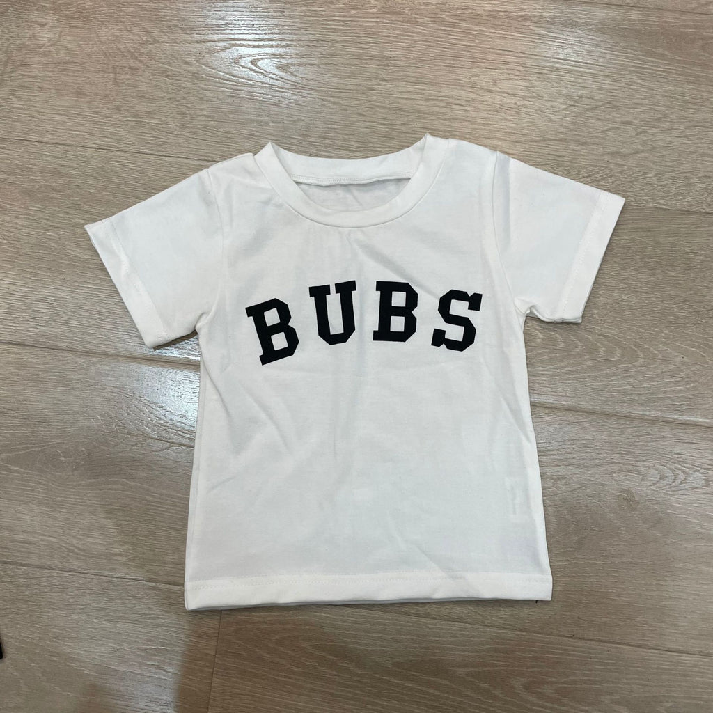 Kids' Letter-Print Pullover Tee