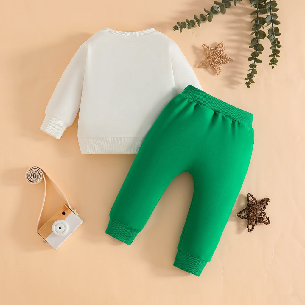 Kids' Crewneck Sweatshirt & Pants Set