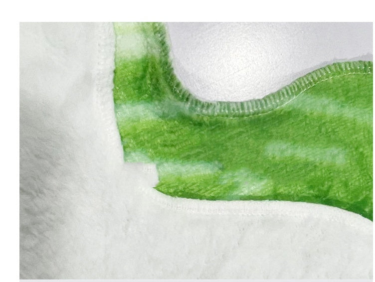 Flannel Swaddle Wrap & Hat Set