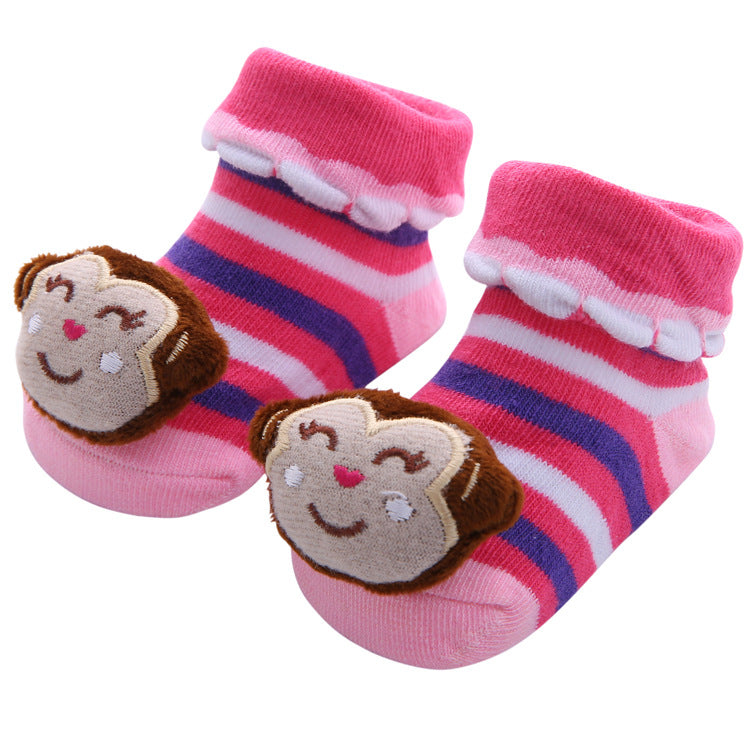 Baby 3D Cartoon Anti-Skid Socks