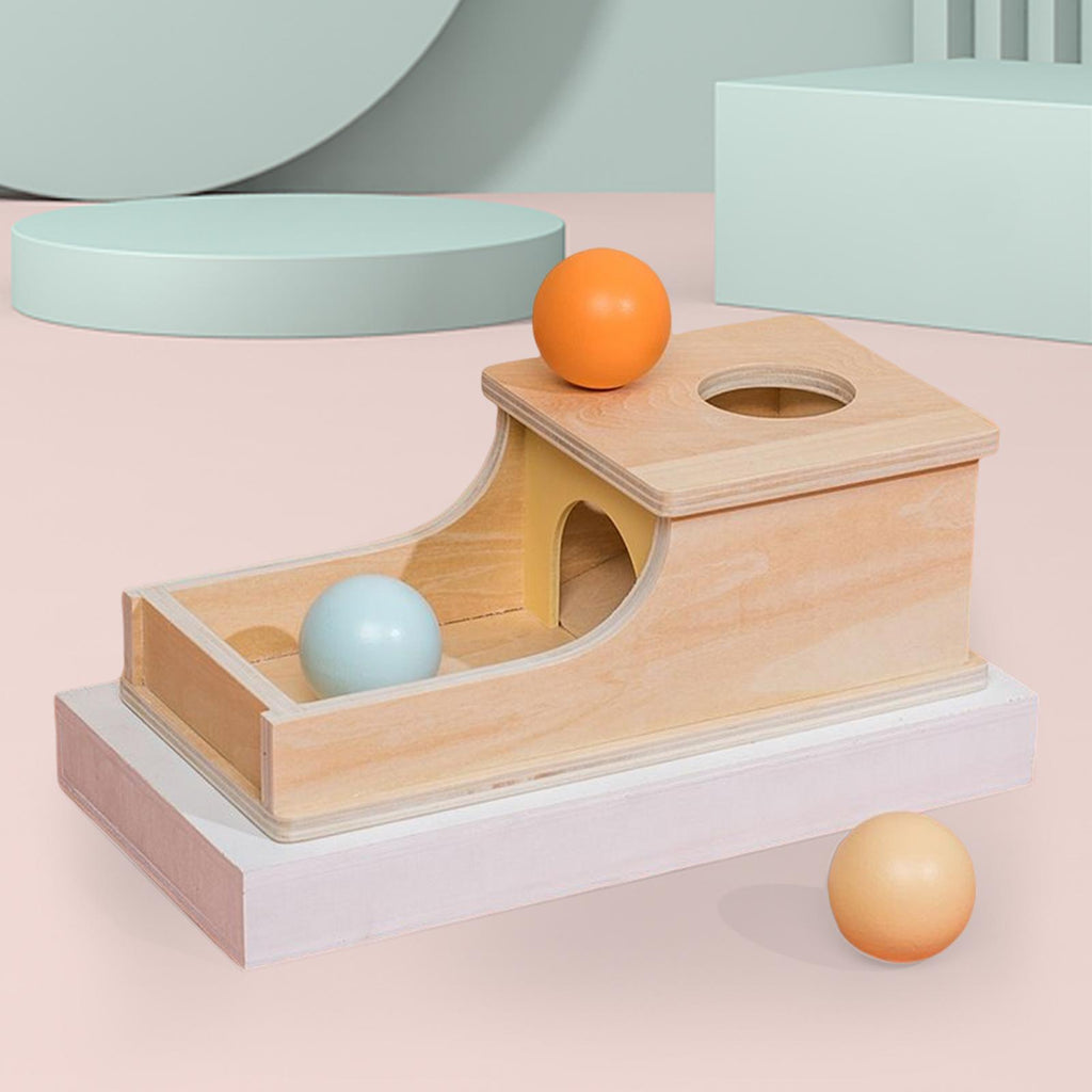 Wooden Target Box Toss Game