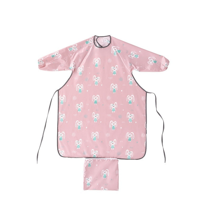 Long-Sleeve Feeding Smock Bib