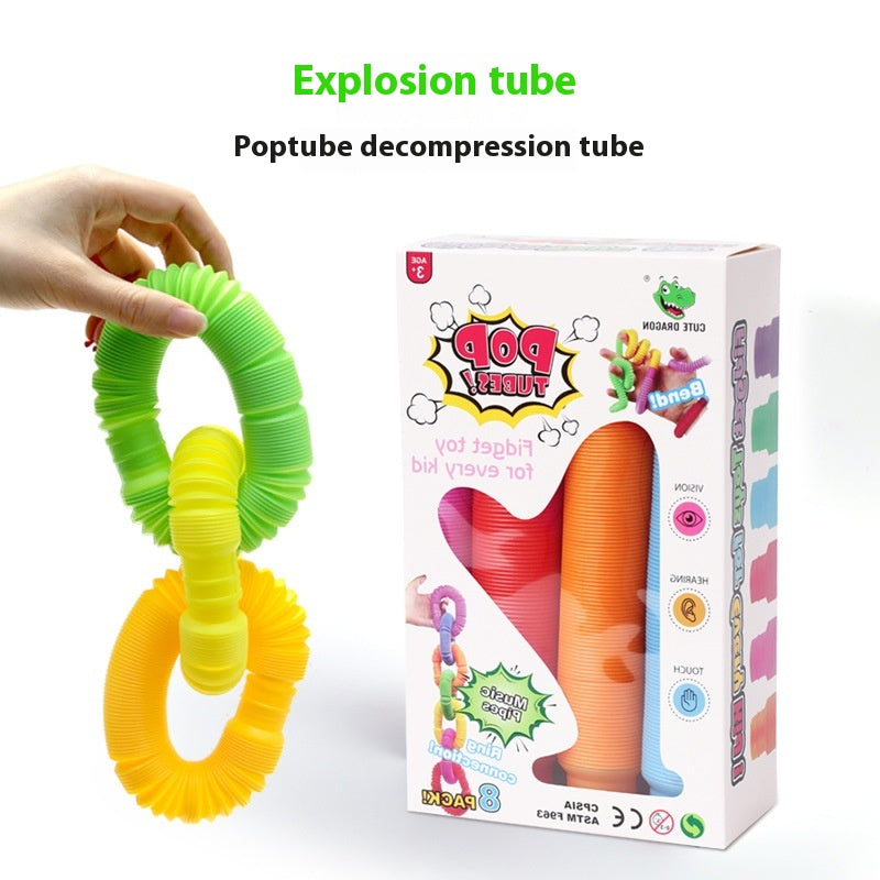 Pop-Tube Stretch Fidget Toy