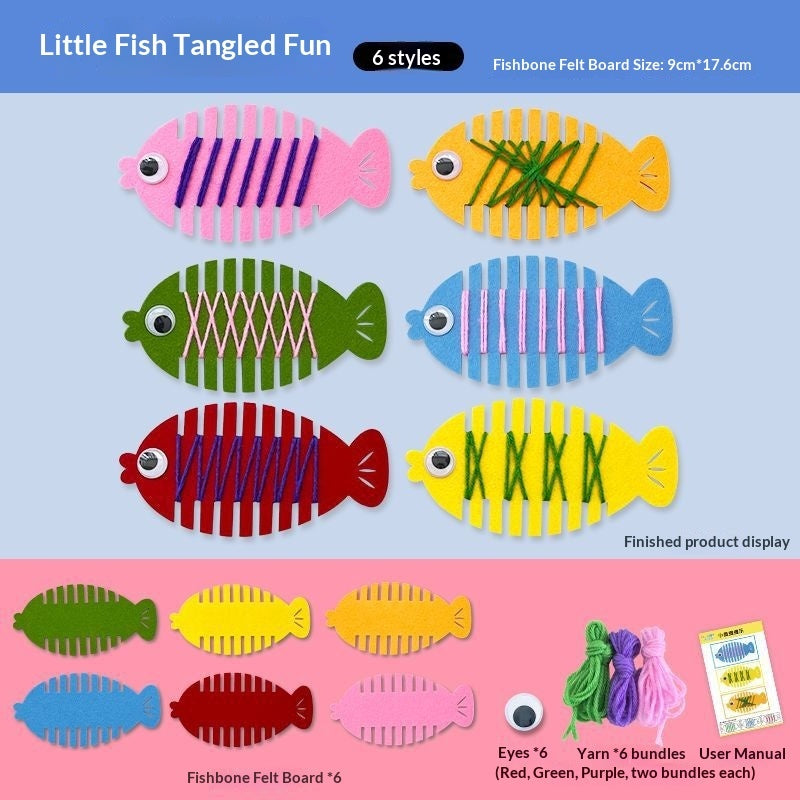 Kids' Yarn-Wrapping Craft Kit