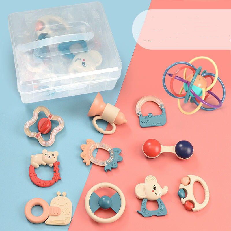 Baby Rattle Educational Gift Set