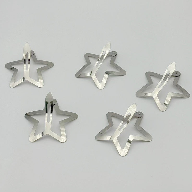 Star-Shape Hair Clips for Kids
