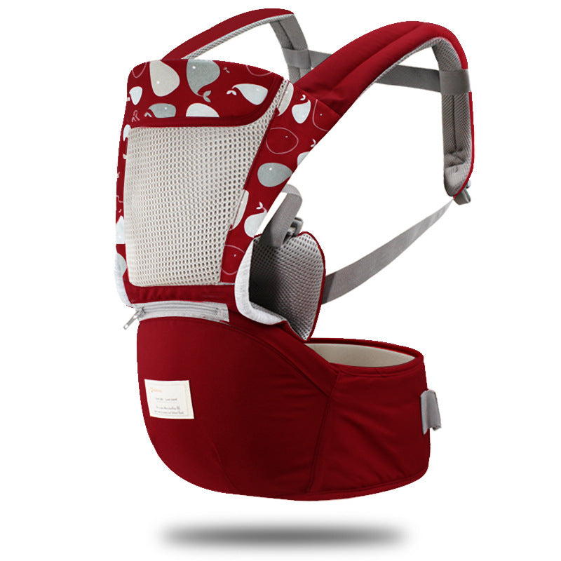 Cotton Baby Waist-Stool with Shoulder Strap