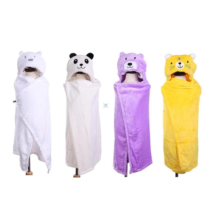 Kids' Animal Hooded Bath Towel