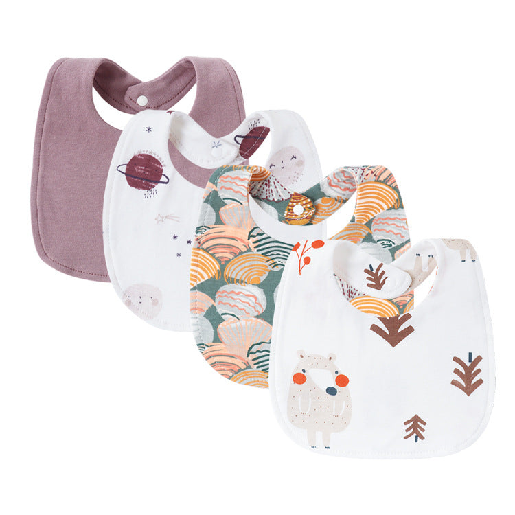 Pure Cotton Baby Bibs