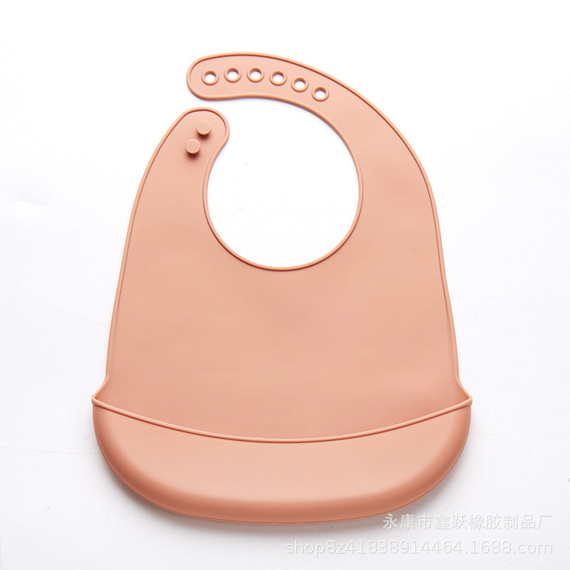 Thin Silicone Feeding Bib